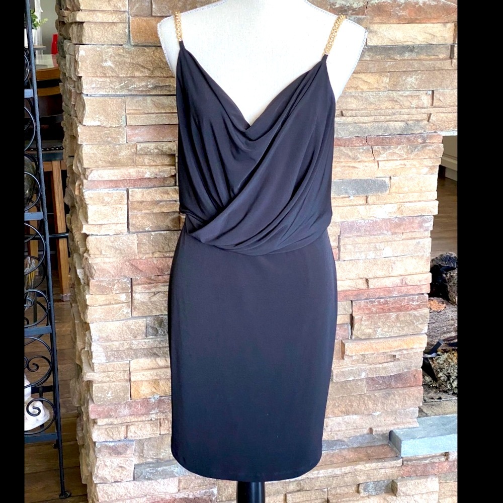 Calvin Klein Sexy Black evening dress Size 6